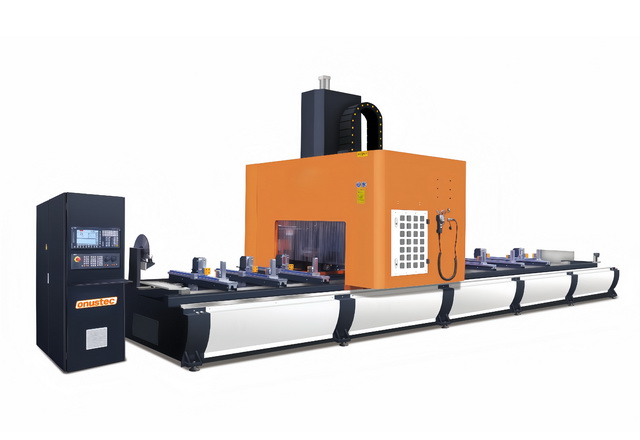 Высококачественный 5-осевой обрабатывающий центр с ЧПУ Onustec для обработки профилей